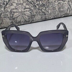 NEW Marc Jacobs Gray Translucent Sunglasses in Light Gray